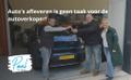 Auto’s afleveren is geen taak voor de autoverkoper!